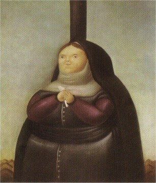Fernando Botero Painting - La DolorosaFernando Botero